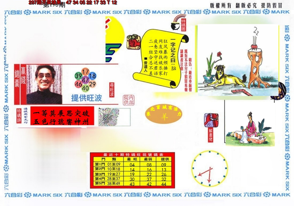 2024298期特码王(信封)