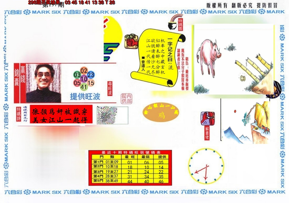 2024297期特码王(信封)