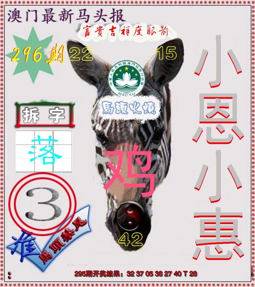 2024296期马头报