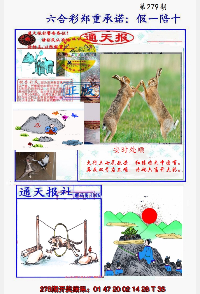 2024279期假一陪十通天报