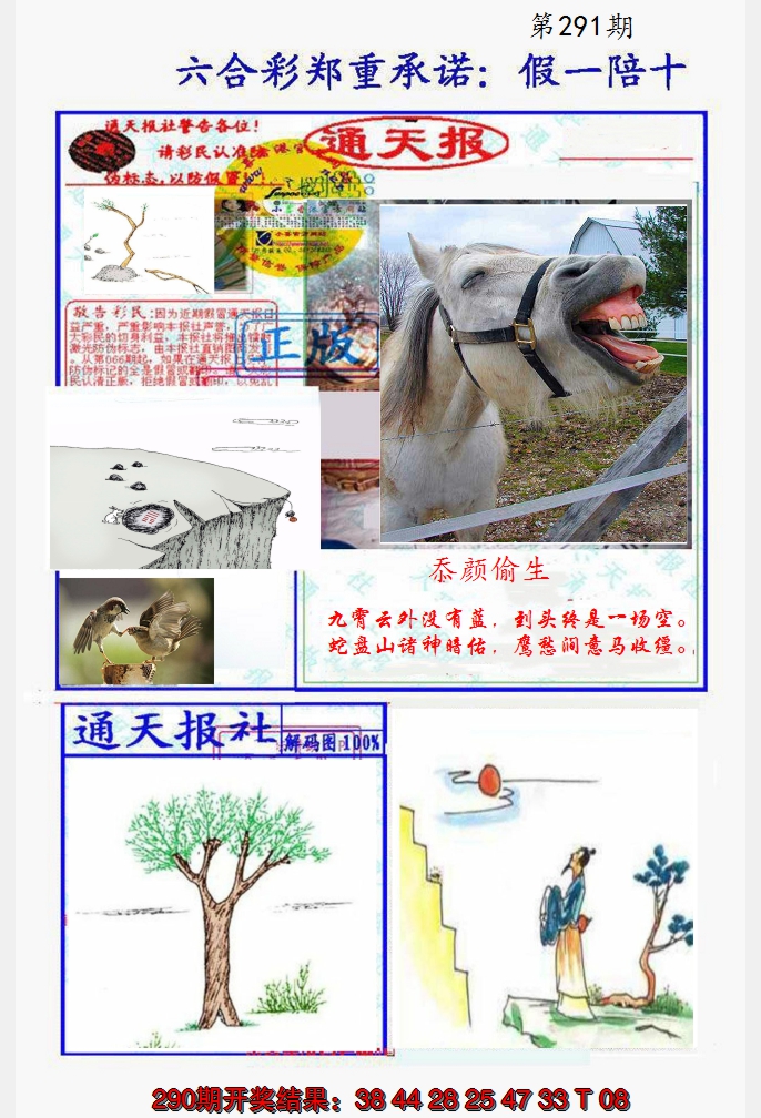 2024291期假一陪十通天报