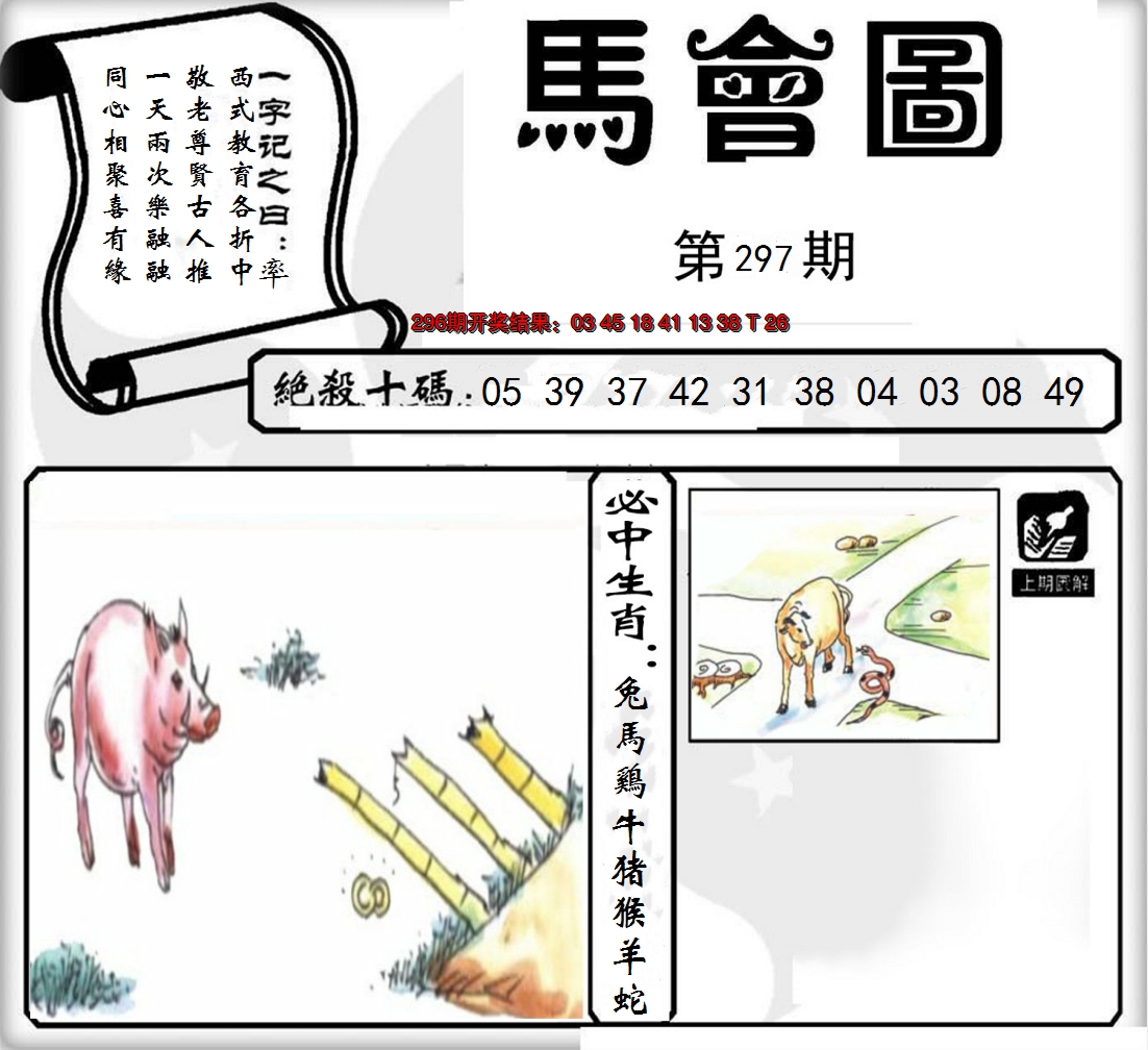 2024297期马会图