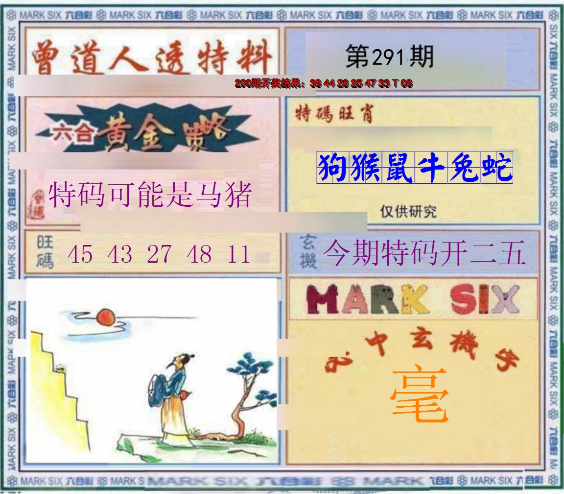 2024291期玄機圖