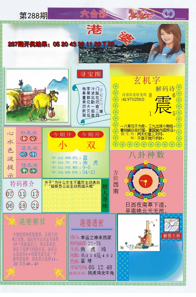 2024288期港婆