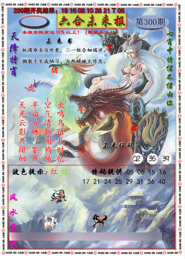 2024300期六合未来报