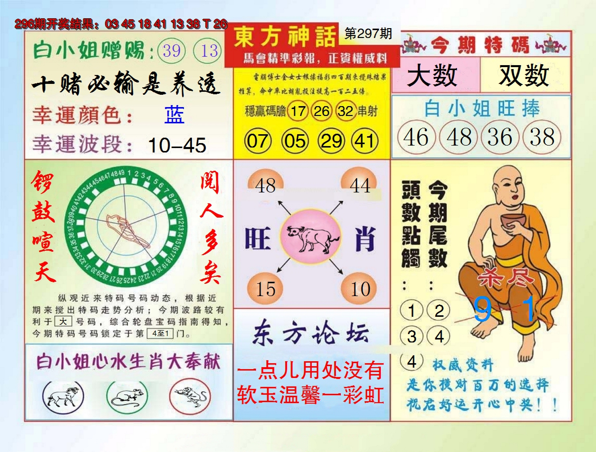 2024297期东方神话