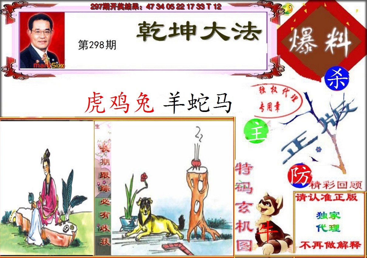 2024298期乾坤大发