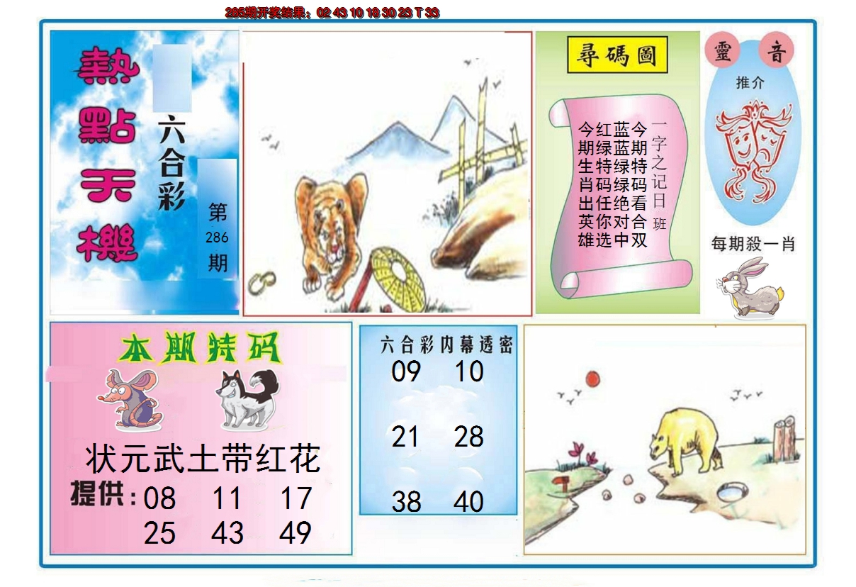 2024286期热点天机