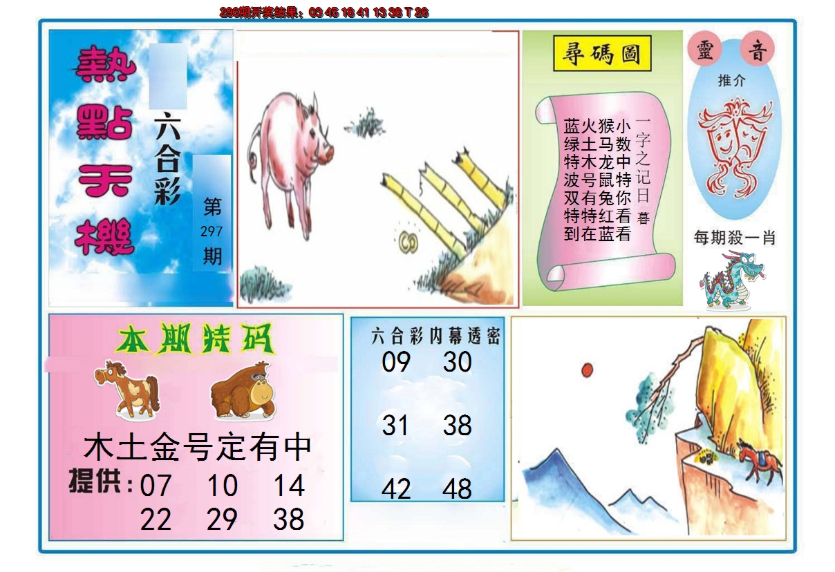 2024297期热点天机
