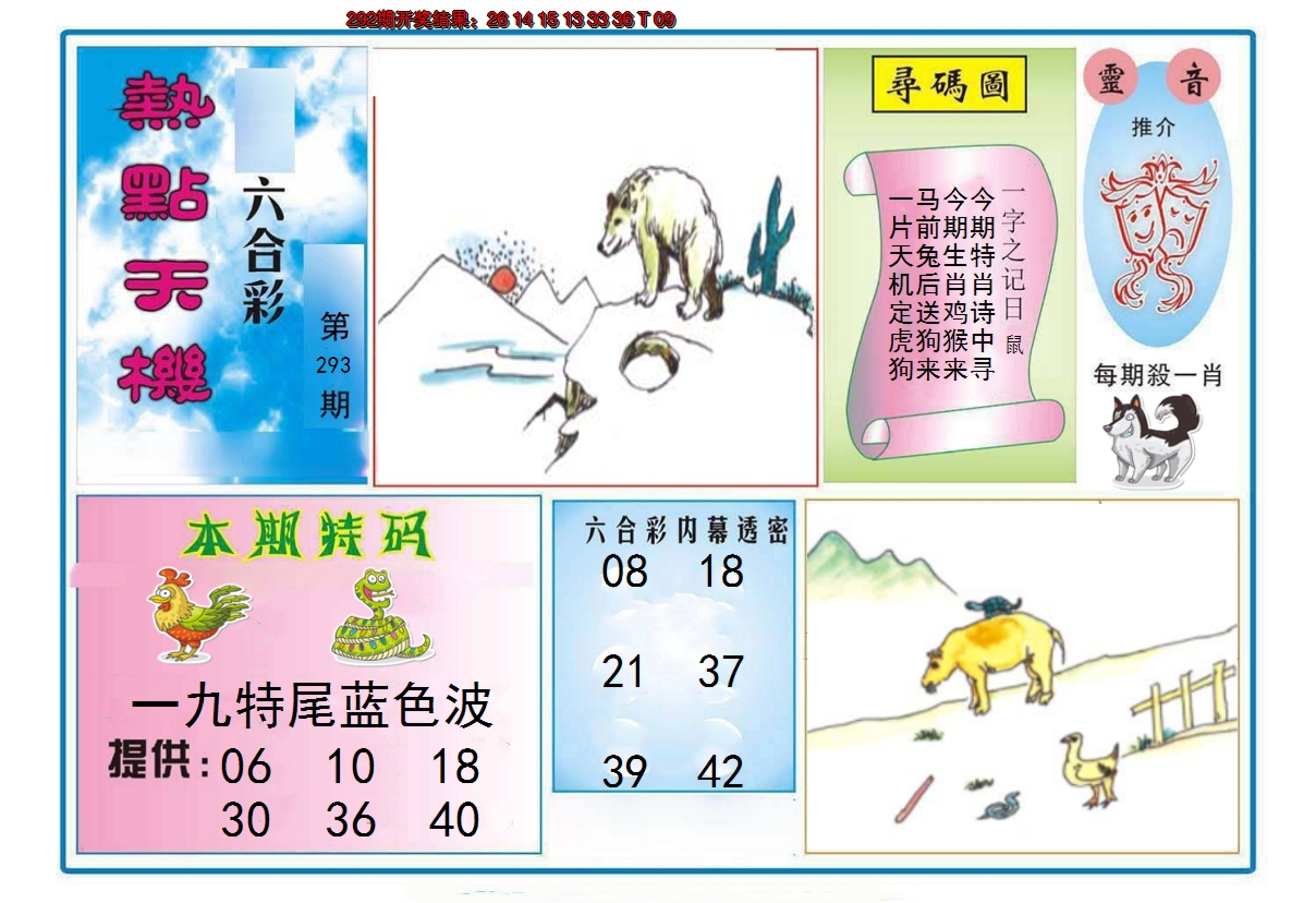 2024293期热点天机