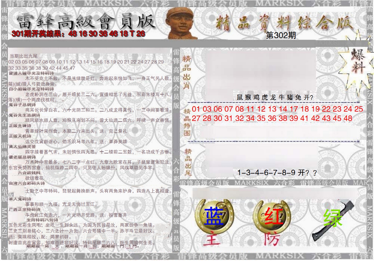 2024302期雷锋资料综合版