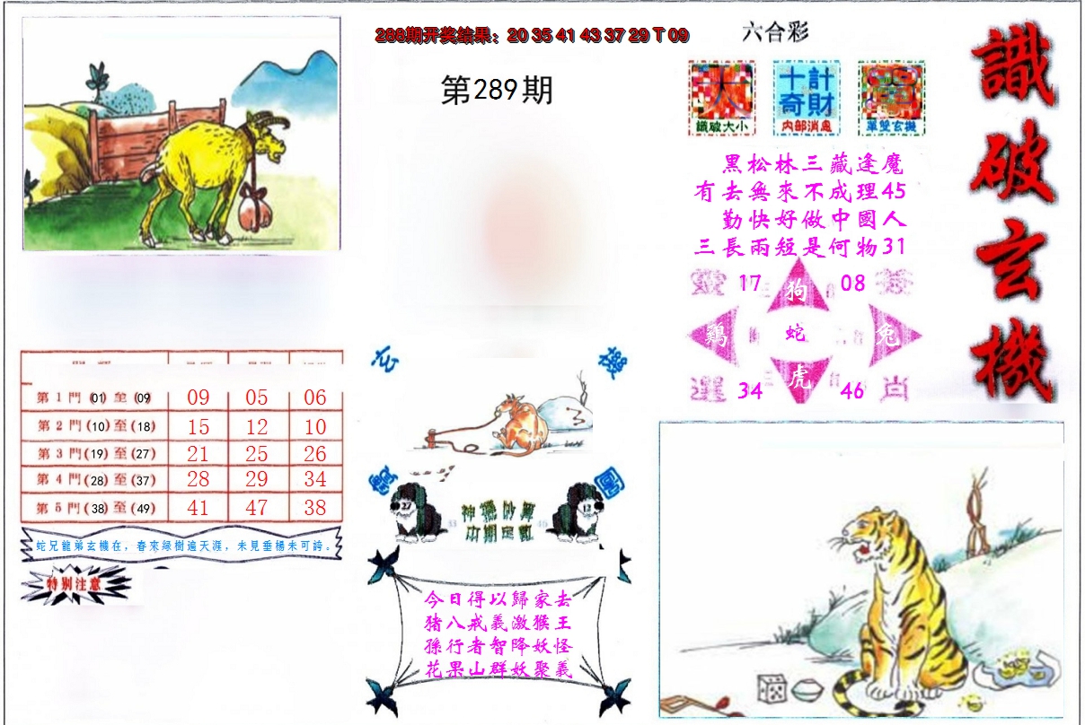 2024289期识破玄机