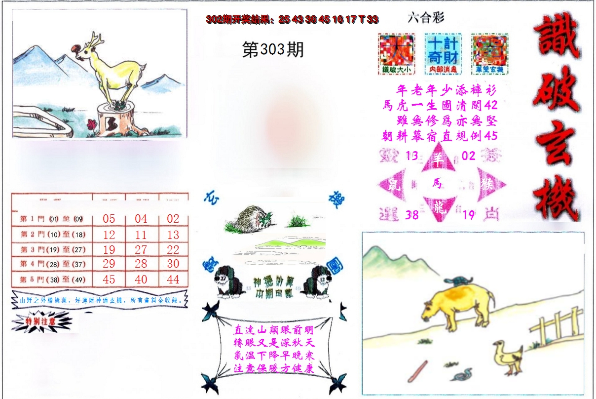 2024303期识破玄机