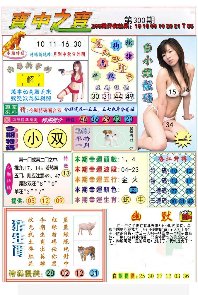 2024300期宝中之宝