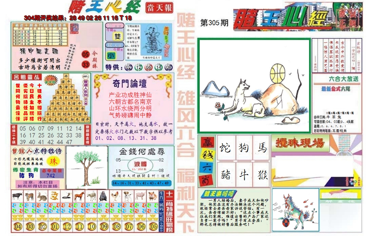 2024305期赌王心经