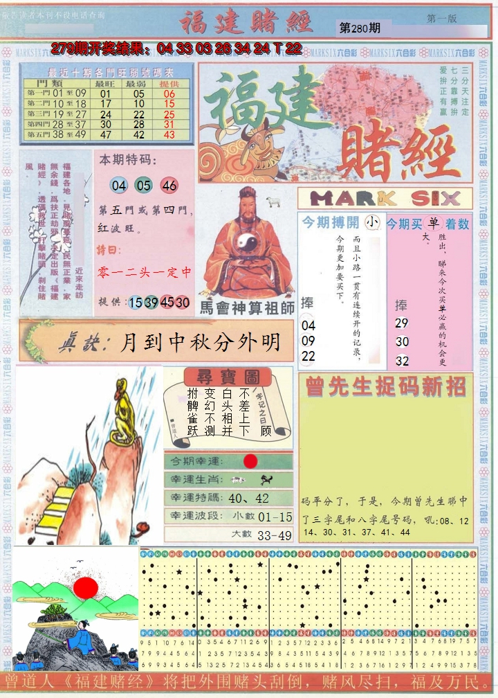 2024280期福建赌经A