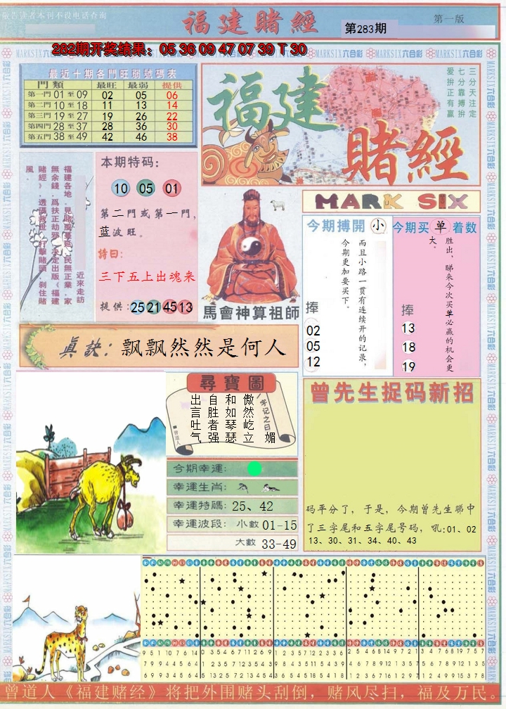 2024283期福建赌经A