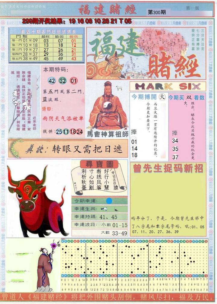 2024300期福建赌经A