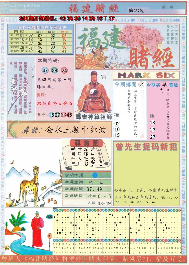 2024282期福建赌经A