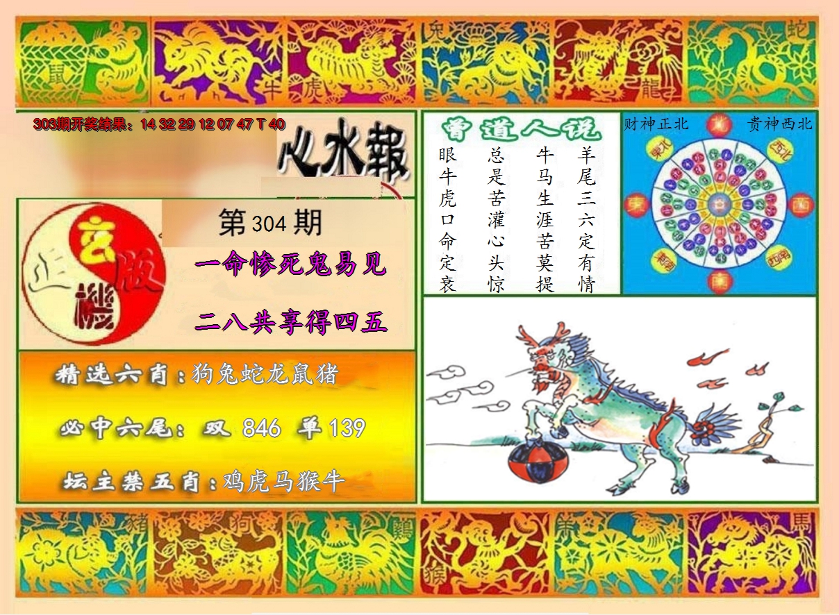 2024304期九龙心水报