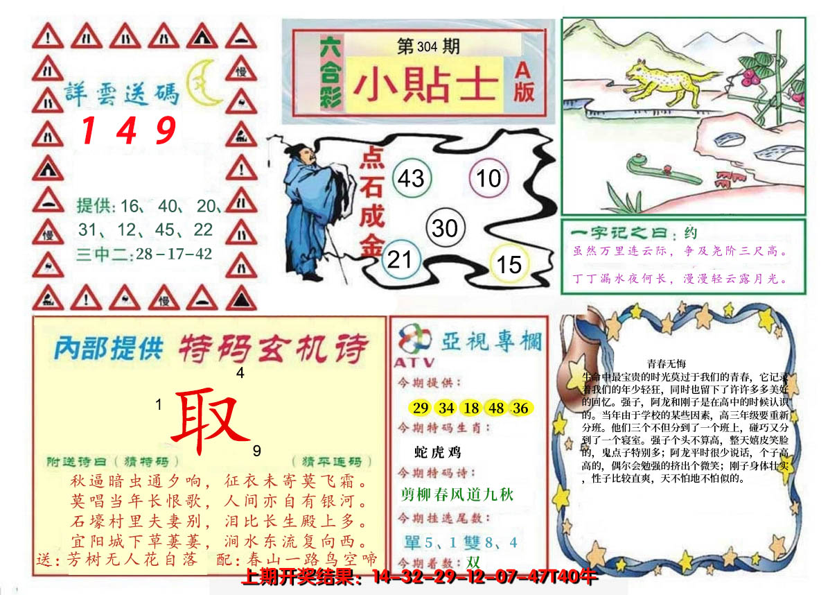 2024304期小贴士A