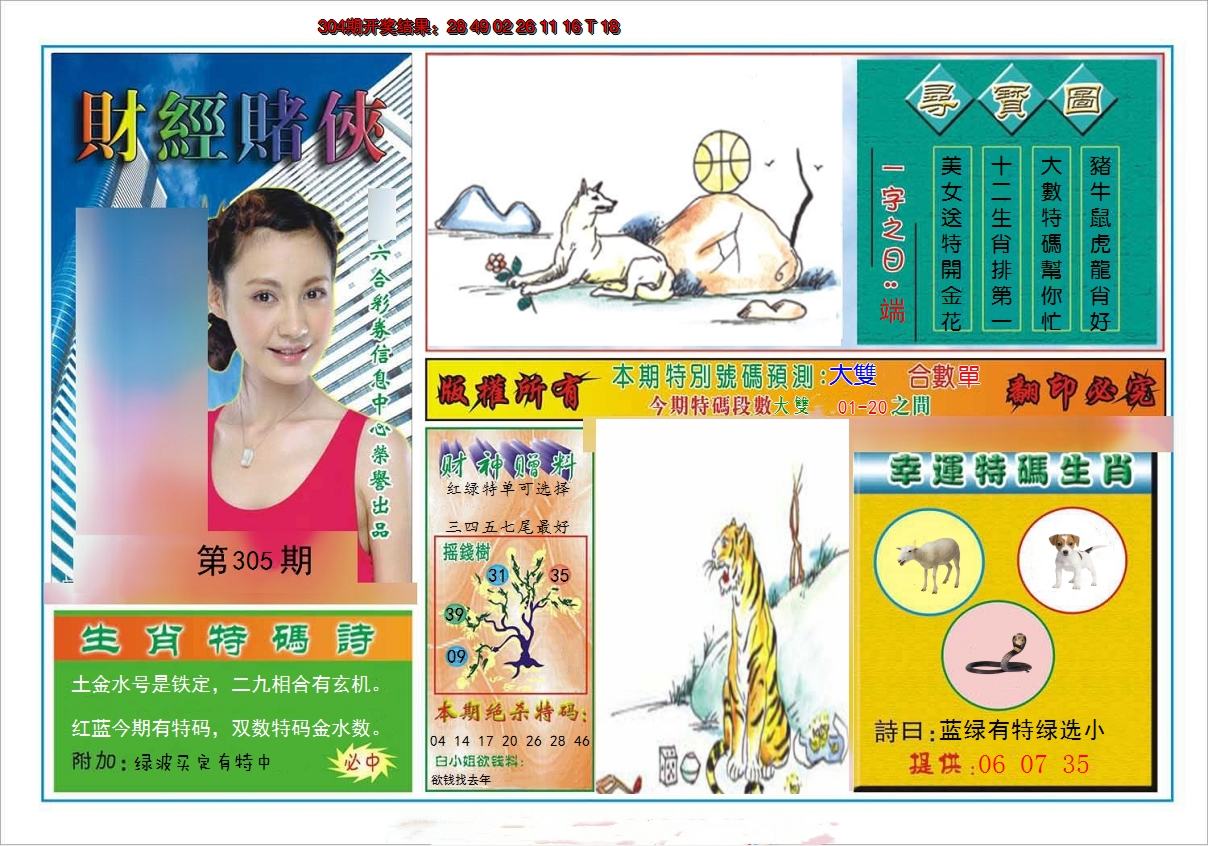 2024305期财经赌侠