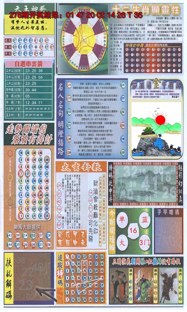 2024279期新报跑狗-2(背面)