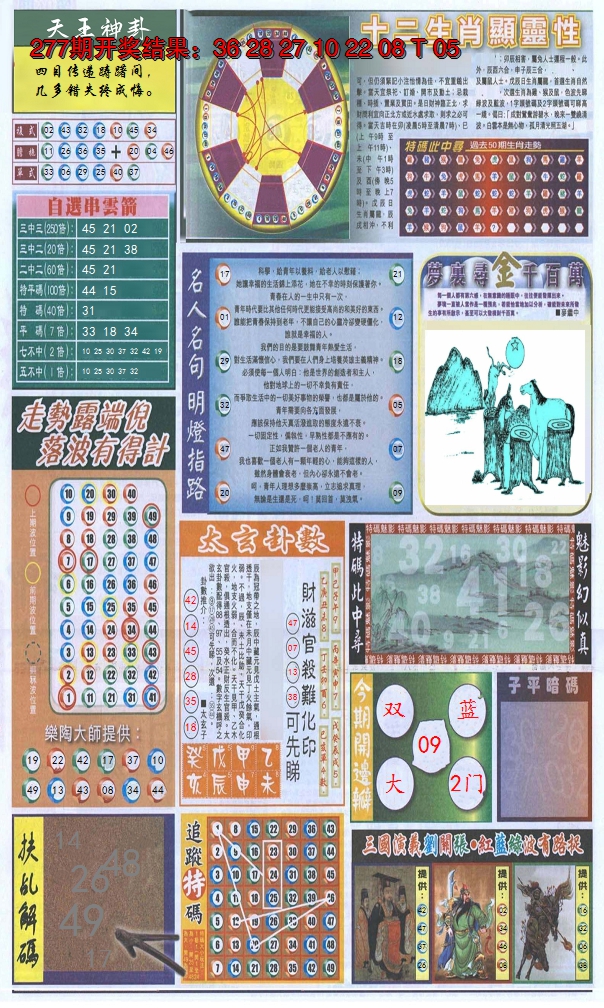 2024278期新报跑狗-2(背面)