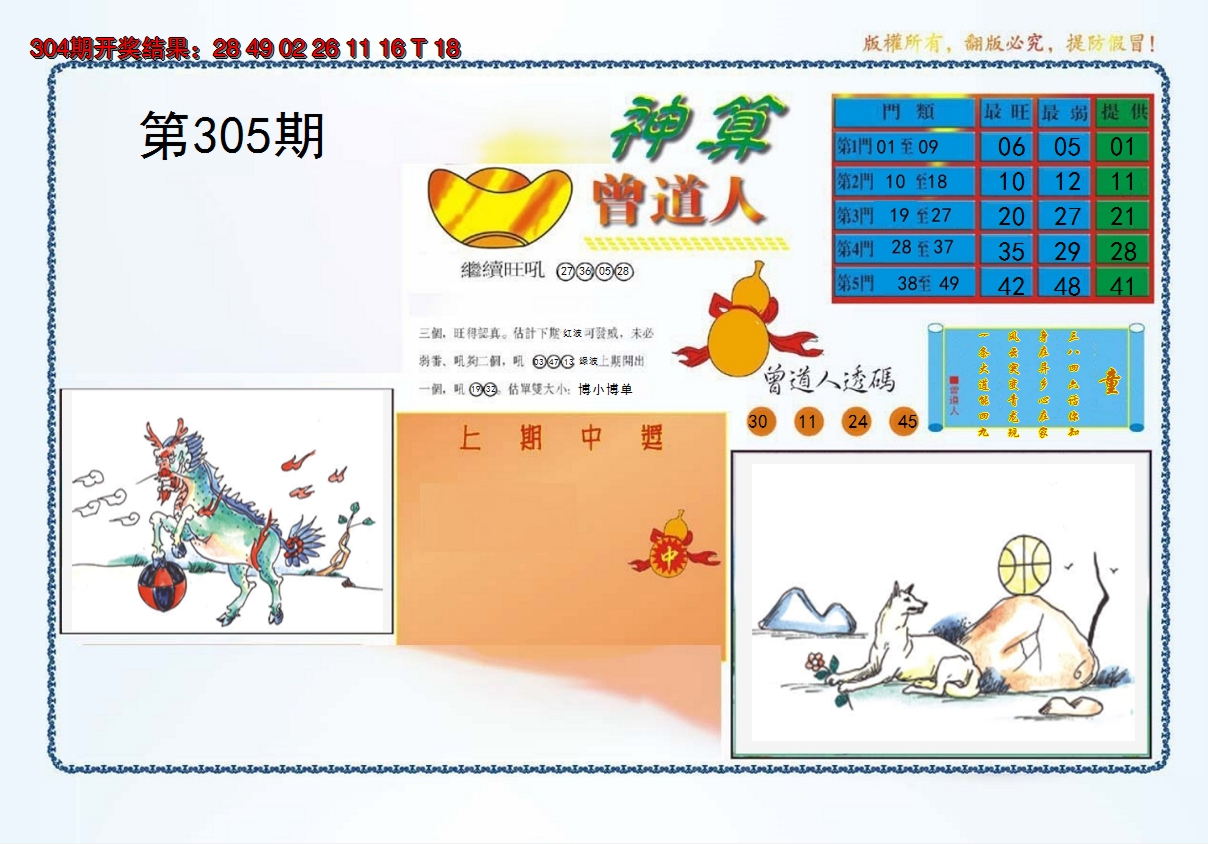 2024305期4-神算