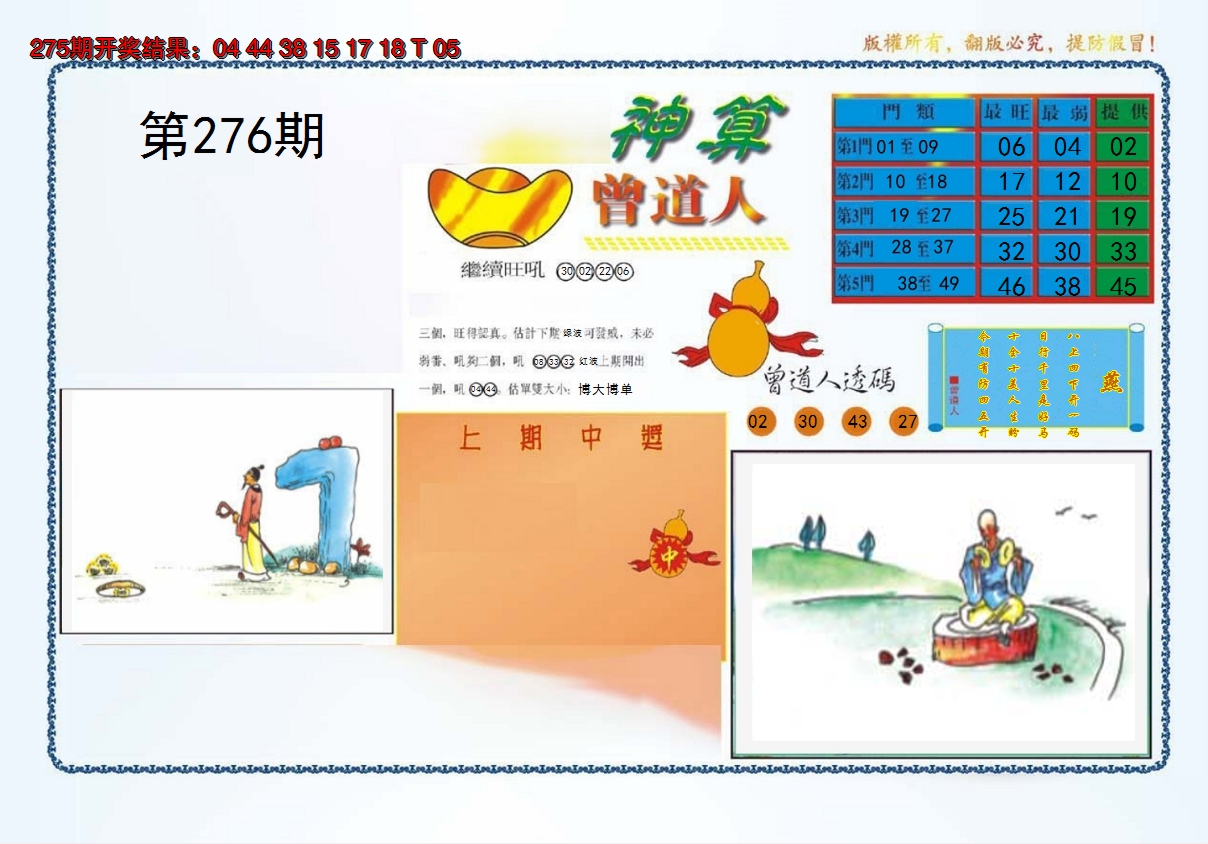 2024276期4-神算