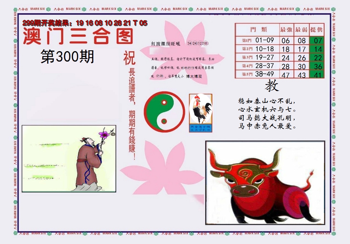 2024300期4-澳门三合