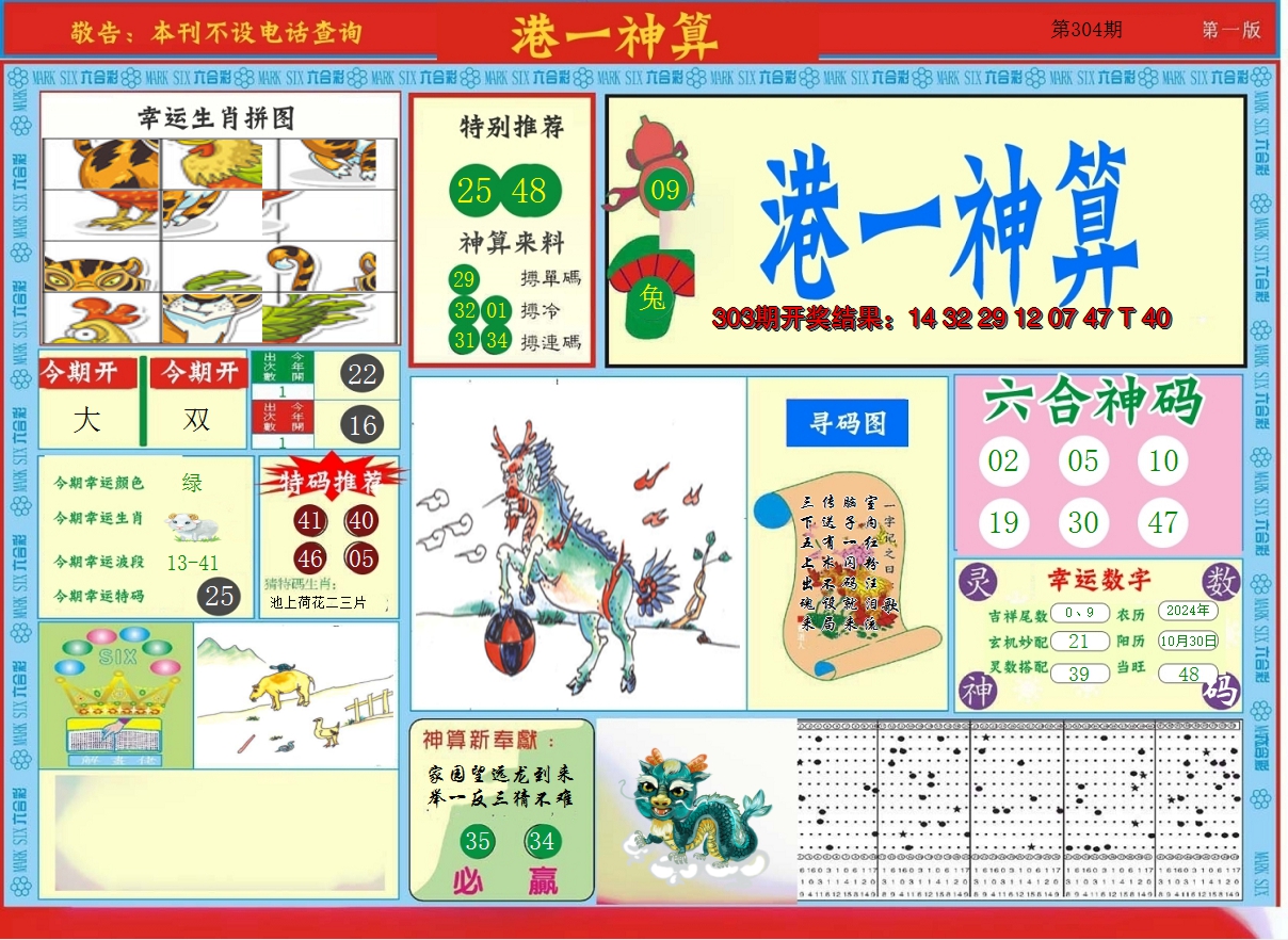 2024304期港台神算A
