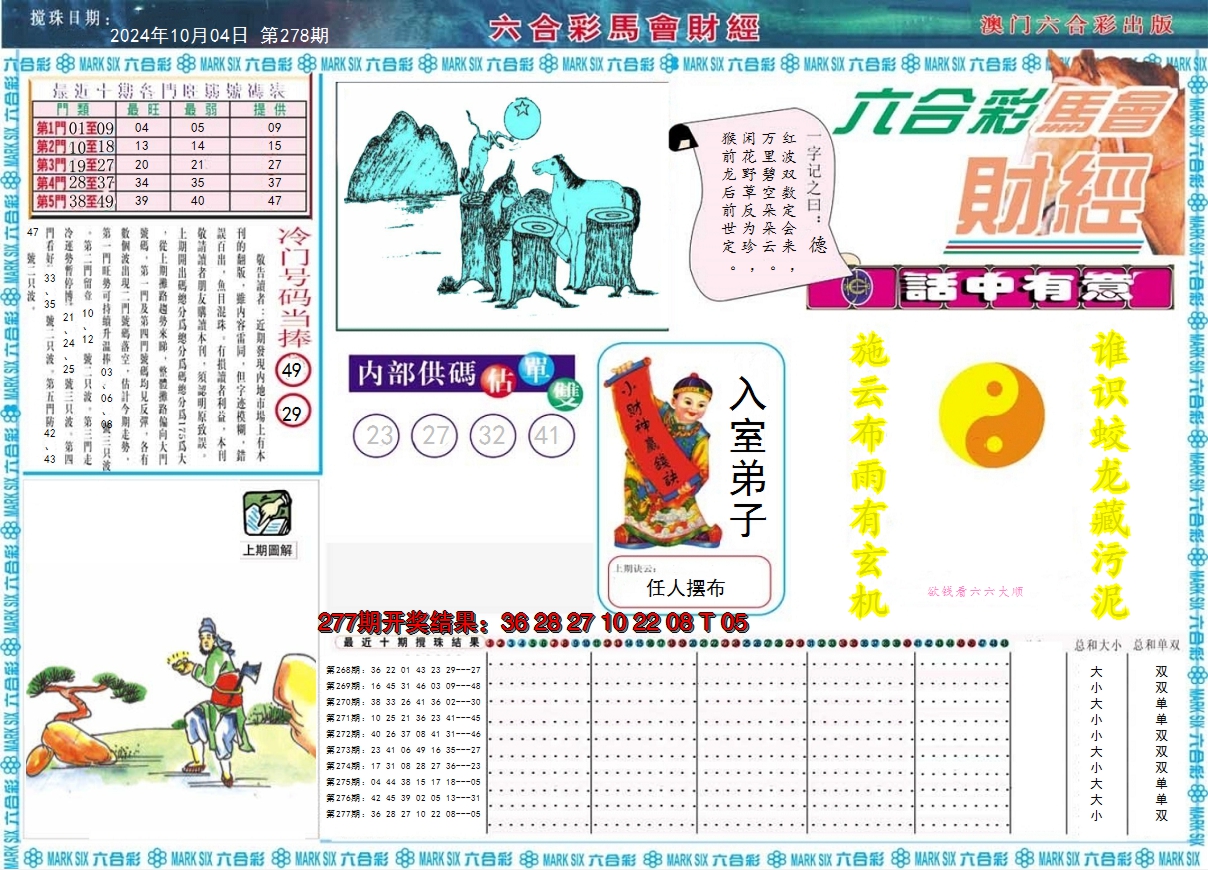 2024278期马会财经A