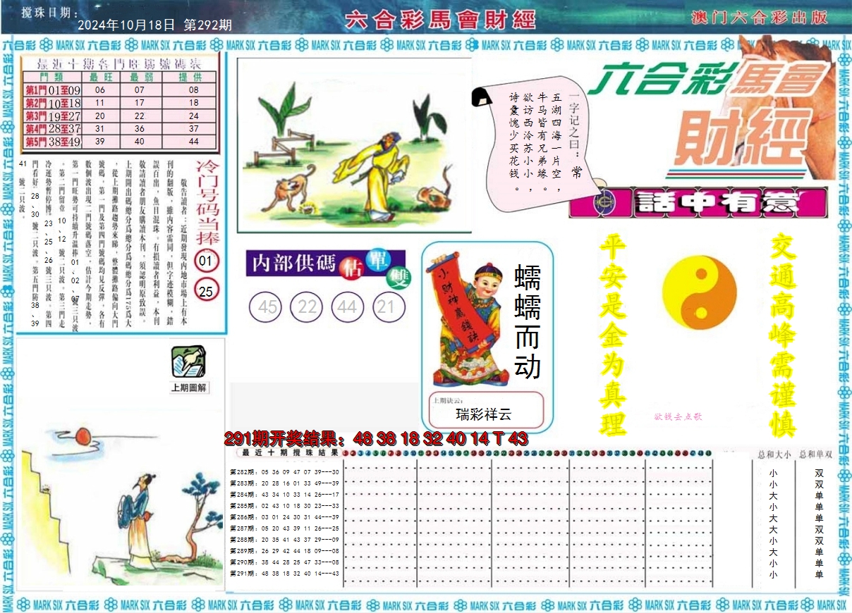 2024292期马会财经A