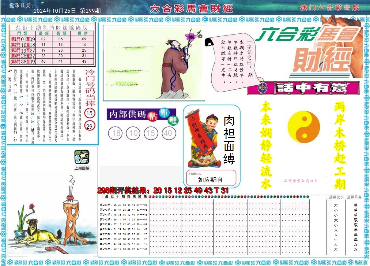 2024299期马会财经A