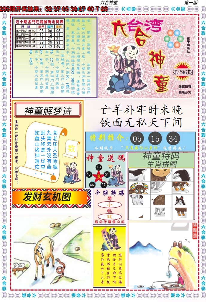2024296期六合神童A