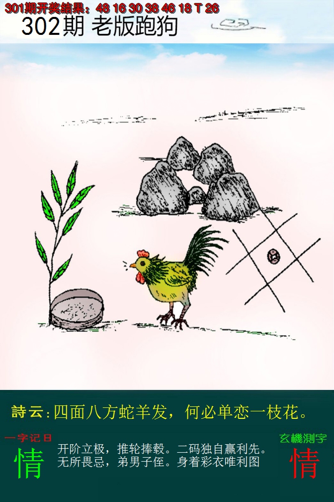 2024302期老版跑狗