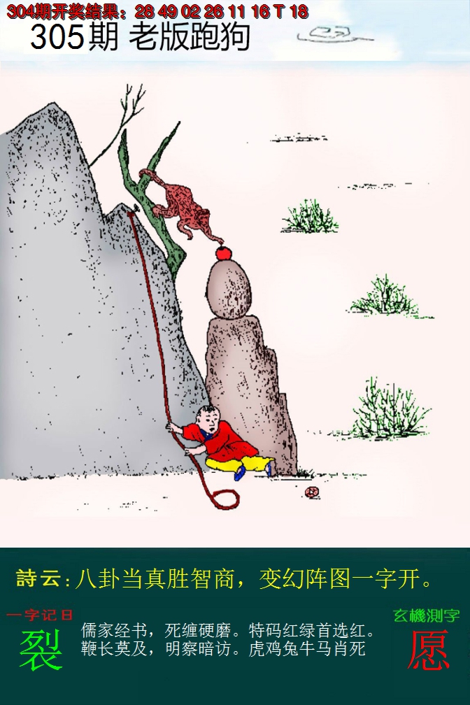 2024305期老版跑狗