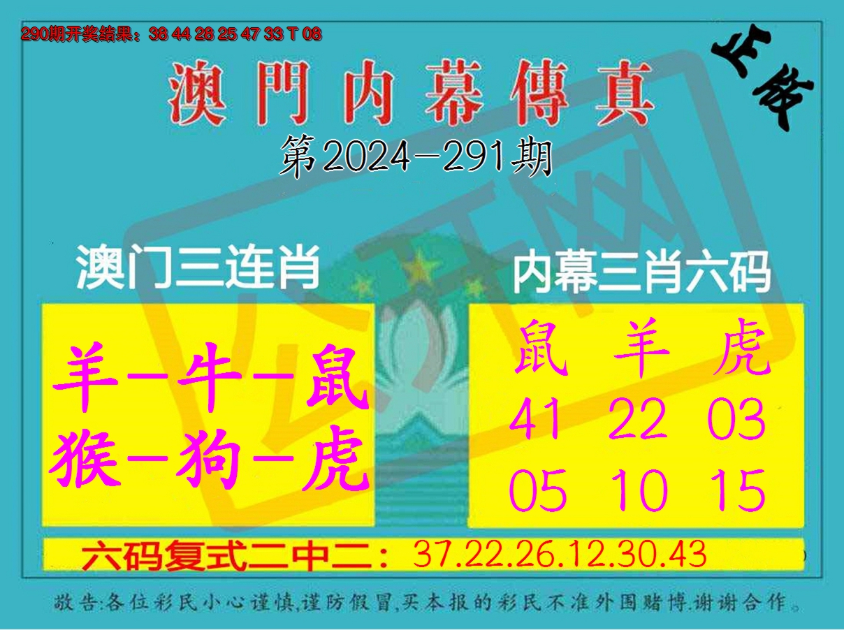 2024291期内幕传真三肖版