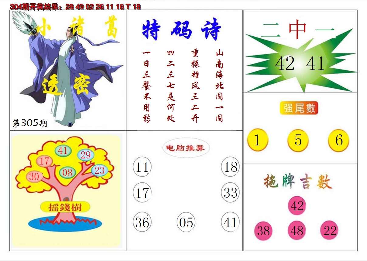 2024305期小诸葛