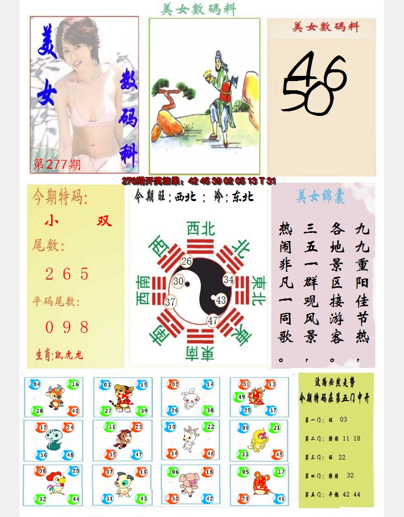2024277期美女数码料