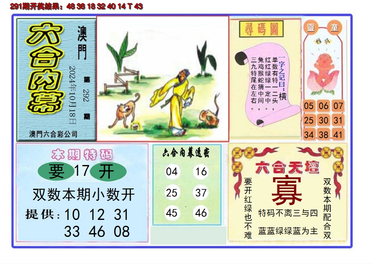 2024292期六合内幕