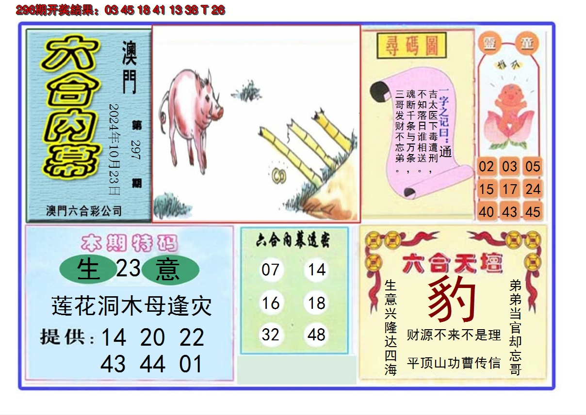 2024297期六合内幕