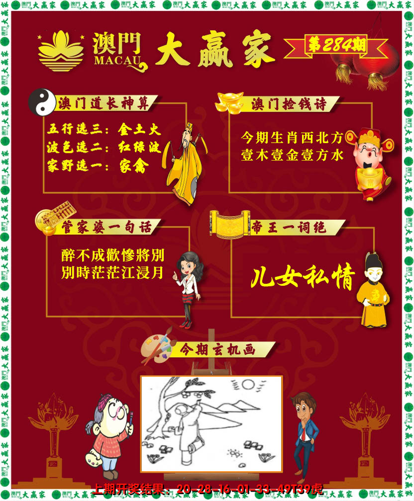 2024284期大赢家