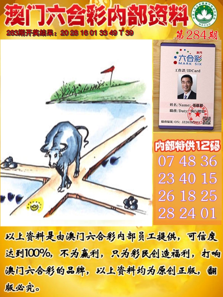 2024284期六合内部资料