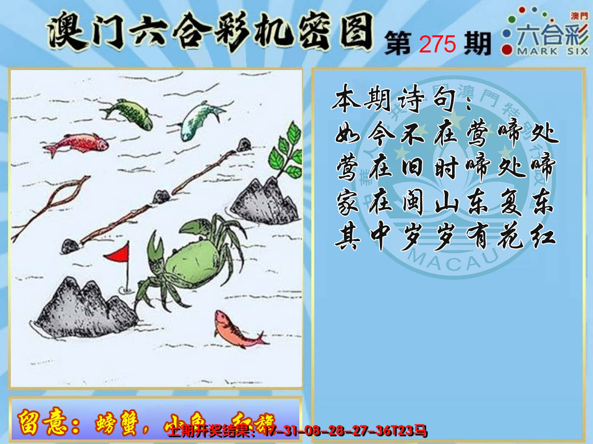 2024275期机密图