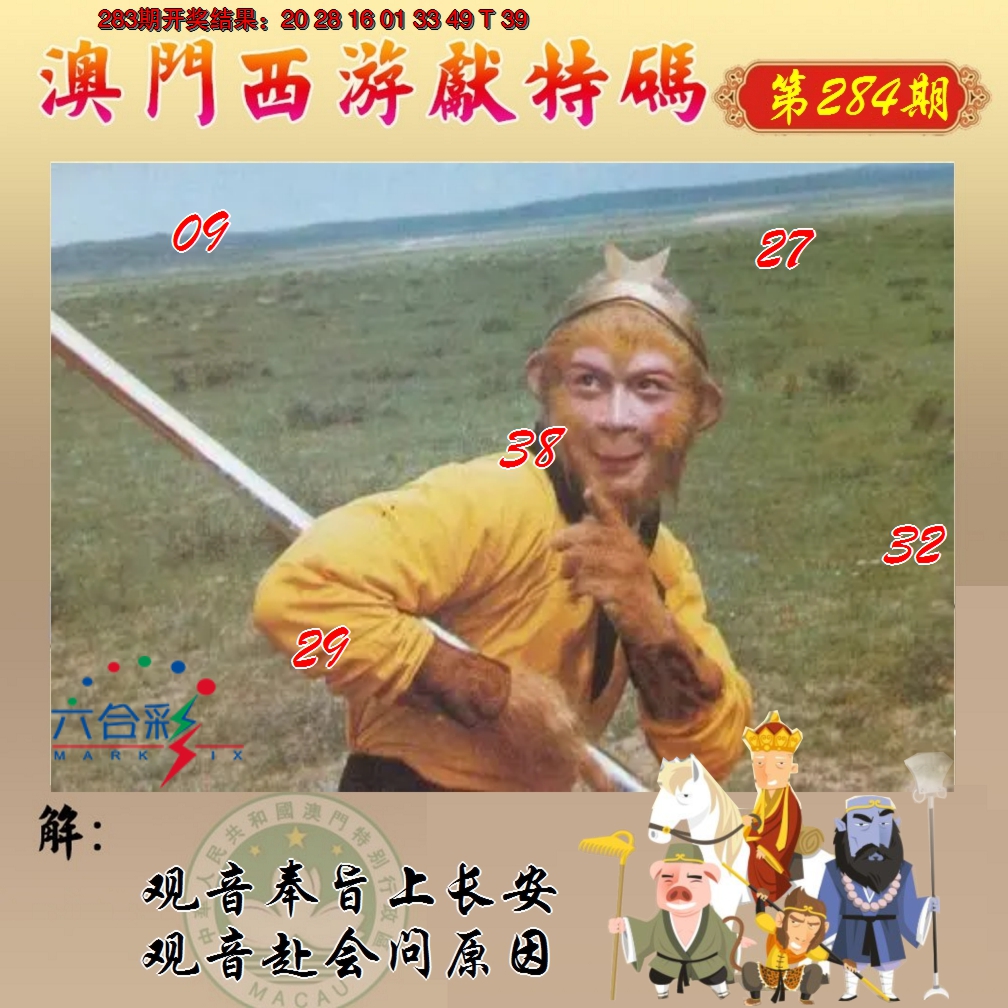2024284期西游献码