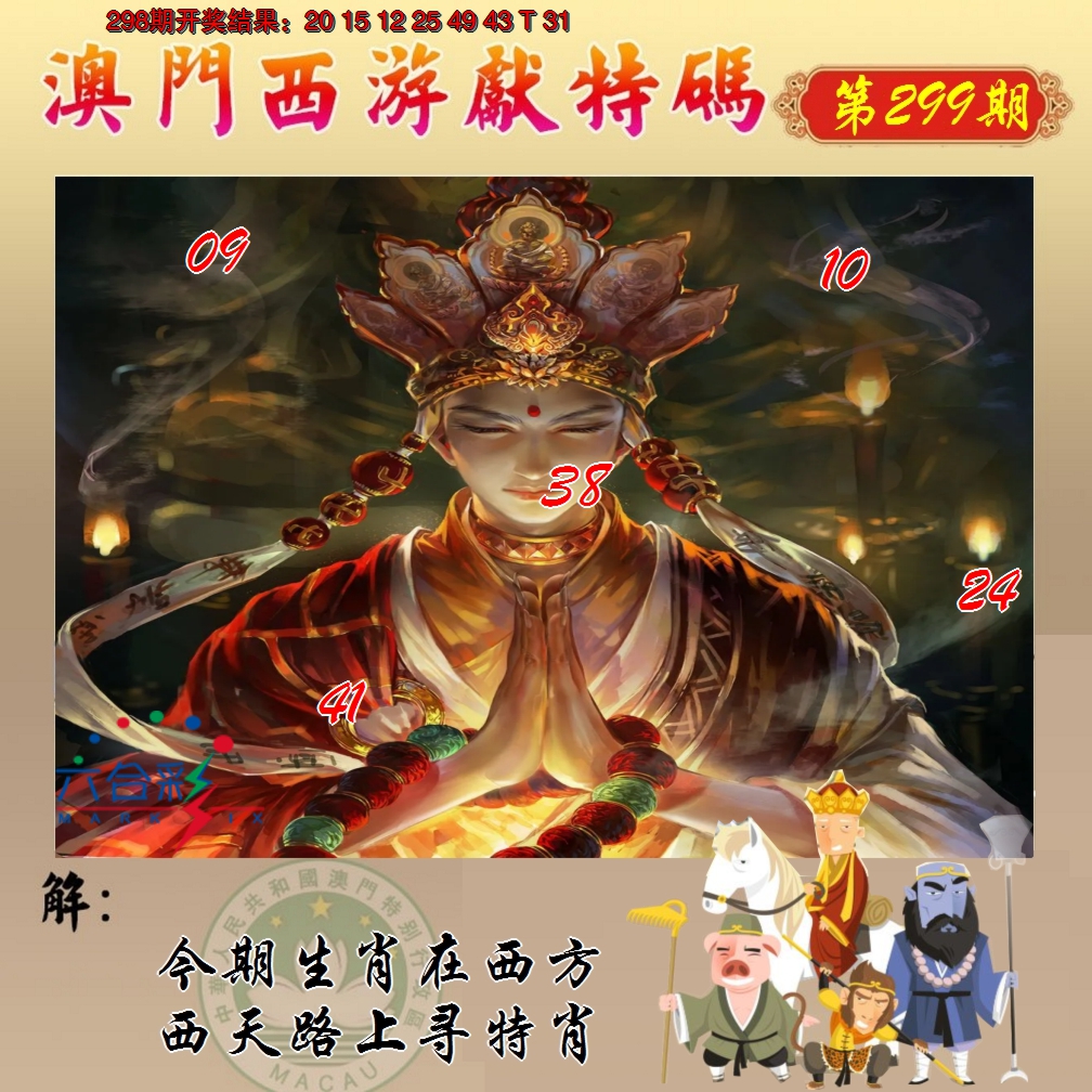 2024299期西游献码
