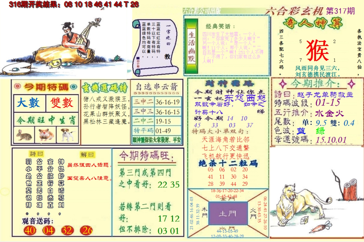 2024317期澳门六合玄机