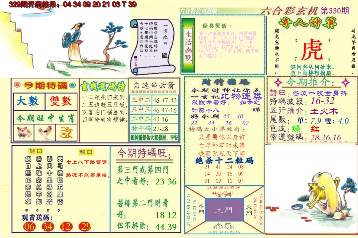 2024330期澳门六合玄机